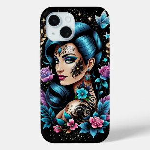 Tattoos en Rozen iPhone 15 Case