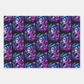 Tattoos en Rozen Inpakpapier Vel (Voorkant 2)