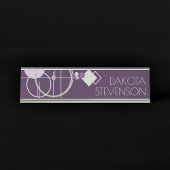 Tattoos Linework | Boheemse Paarse groene branding Bureau Naambordje