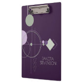 Tattoos Linework | Boheemse Paarse groene branding Klembord (Links)