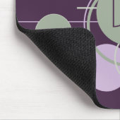 Tattoos Linework | Boheemse Paarse groene branding Muismat (Hoek)