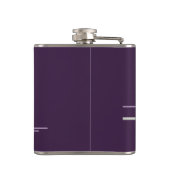 Tattoos Linework | Boheemse Paarse Groene Custom Heupfles (Achterkant)