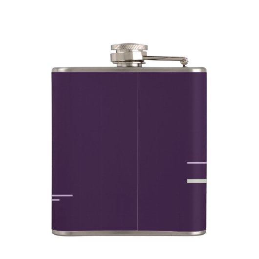 Tattoos Linework | Boheemse Paarse Groene Custom Heupfles (Achterkant)