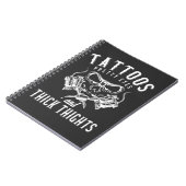 Tattoos Lover Inked Tattoo Artist Notitieboek (Linkerzijde)