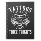 Tattoos Lover Inked Tattoo Artist Notitieboek (Voorkant)