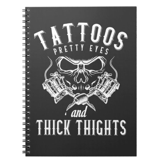 Tattoos Lover Inked Tattoo Artist Notitieboek (Voorkant)