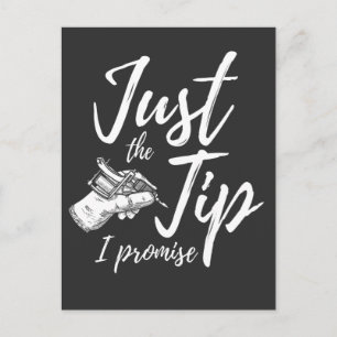 Tattoos Lover Tip Verbonden Tattoo artiest Briefkaart