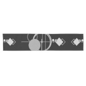 Tattoos Moderne Art Deco | monochroom minimalisme Korte Tafelloper (Horizontaal)