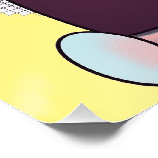 Tattoos op paasei perfect poster (Hoek)