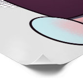 Tattoos op paasei perfect poster (Hoek)