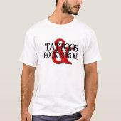 Tattoos & Rock N Roll T-shirt (Voorkant)