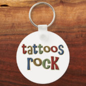 Tattoos Rock Sleutelhanger (Voorkant)