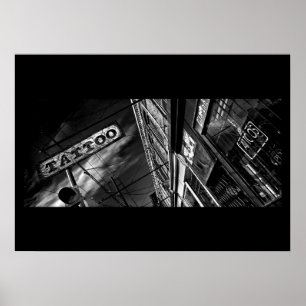 Tattoos salon Queen St E No 1 Poster