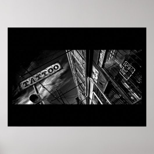 Tattoos salon Queen St E No 1 Poster (Voorkant)