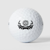 Tattoos van de brandweer golfballen (Voorkant)