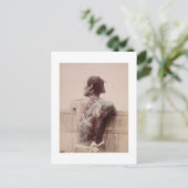Tattoos van de Japanse Bridegroom, c.1880 (foto) Briefkaart (Staand voorkant)