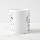 Tattoos verwijderen in de schoonheidssalon. grappi grote koffiekop (Voorkant)