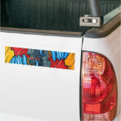 Tattoos vogels bumpersticker (Op Truck)