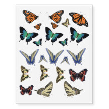 Tattoos voor de vlinder - vlinders; natuurlijk