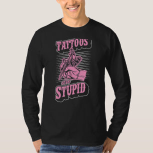 Tattoos zijn stuitende ironische sarcastische Tatt T-shirt