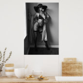 Tattooted Cowgirl Poster (Keuken)