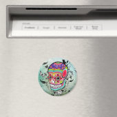 Tattto Urban Muerte Day of the Dead Illustration Magneet (Insitu (Vaatwasser))