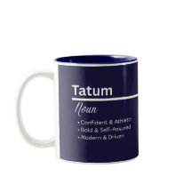 Tatum Gepersonaliseerde Naam Koffiemok
