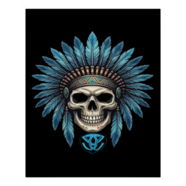 TATV-skull03 Perfect Poster