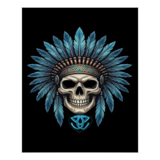 TATV-skull03 Perfect Poster