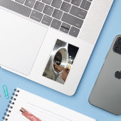 Tatyeeb: De zwarte steen parfumeren Sticker (Laptop met iPhone)
