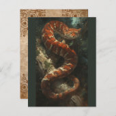 Tatzelwurm-briefkaart Briefkaart (Voorkant / Achterkant)