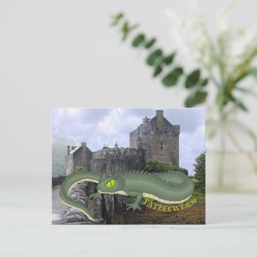 Tatzelwurm Briefkaarten (Staand voorkant)