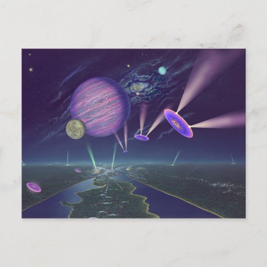 Tau Ceti Revisited Briefkaart (Voorkant)