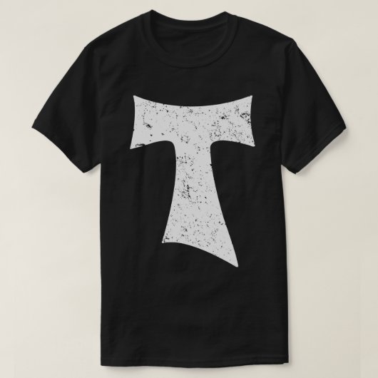 Tau Cross Franciscan Saint Anthonys Kruiskatholiek T-shirt (Design voorkant)