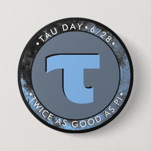 Tau Day Ronde Button 7,6 Cm