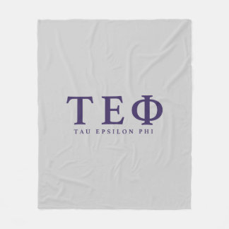 Tau Epsilon Phi Letters Fleece Deken
