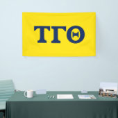 Tau Gamma Theta 3x5 Banner - Geel (Beurs)