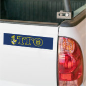 Tau Gamma Theta Bumpersticker - Crest & Letters (Op Truck)