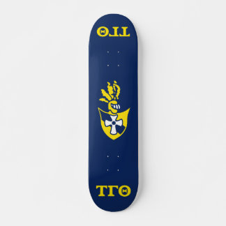 Tau Gamma Theta Skateboard - Navy w/Crest