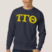Tau Gamma Theta Sweatshirt - Yellow Block (Voorkant)