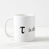 Tau is de nieuwe Pi Koffiemok (Links)