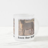 Tau redt ons leven matglas koffiemok (Voorkant rechts)