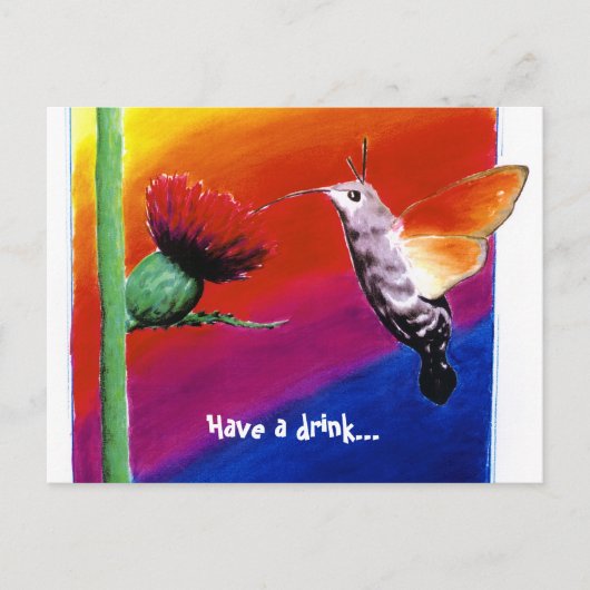 Taubenschwänzchen Briefkaart (Voorkant)