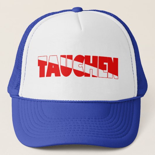 Tauchen (Duits) Trucker Pet (Voorkant)