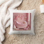 Taufkissen für Mädchen Kussen (Deken)