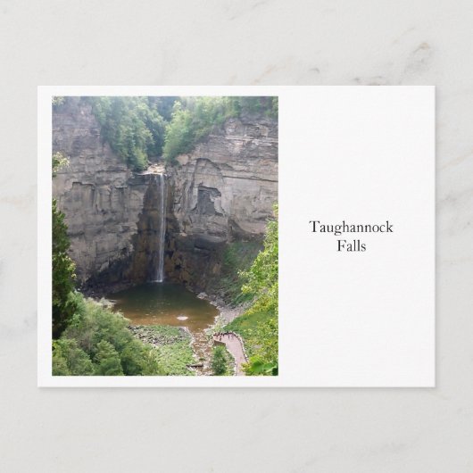 Taughannock Falls 2 Ansichtkaart Briefkaart (Voorkant)