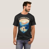 Taughannock Falls Ithaca Waterval New York T-shirt (Voorkant volledig)