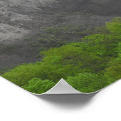 Taughannock Herfst Ithaca Waterval Fotografie Afdr Poster (Hoek)