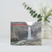 Taughannock Herfsten Briefkaart (Staand voorkant)