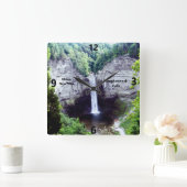 TAUGHANNOCK HERFSTEN ITHACA-klok Vierkante Klok (Huis)